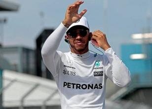 Almanya’da pole pozisyonu Hamilton’ın!