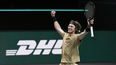 Andrey Rublev korta çıkmadan tarihe geçti