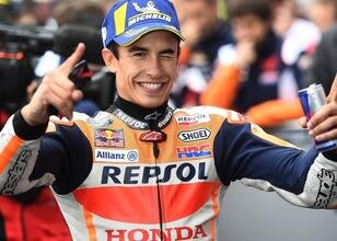 Aragon’da kazanan Marquez