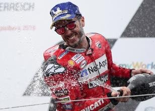 Avusturya’da zafer Dovizioso’nun