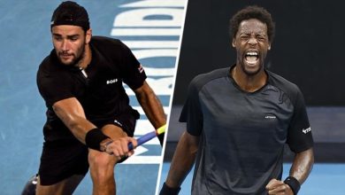 Berrettini ile Monfils çeyrek finalde karşılaşacak