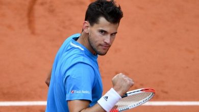 Ertelenen maçta finale çıkan Dominic Thiem oldu!