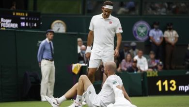 Federer’den sakatlanan rakibine: “O daha iyi oynadı”