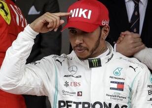 Fransa’da pole pozisyonu Hamilton’ın