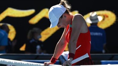 Halep elendi, Medvedev devam dedi