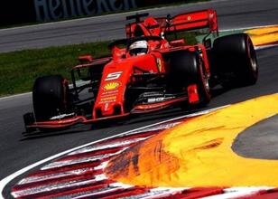 Kanada’da pole pozisyonu Vettel’in