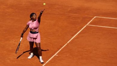 Serena Williams, Roma Açık’a erken veda etti