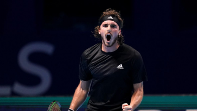 Tsitsipas ilk galibiyetini aldı