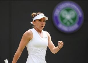 Wimbledon’da ilk finalist Halep