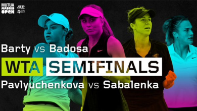 WTA Madrid’de yarı finalistler belli oldu