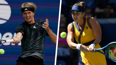 Zverev ve Bencic çeyrek finalde