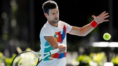 Djokovic, antrenman maçını yarıda bıraktı!